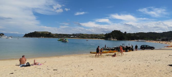 Tag 20:  Beachday in der Tasman Sea (Kaiteriteri)
