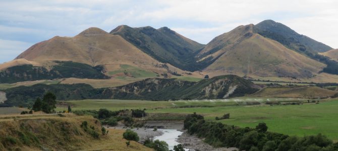 Tag 37: Via Alpine Pacific Triangle durchs Waipara Weingebiet nach Hanmer Springs