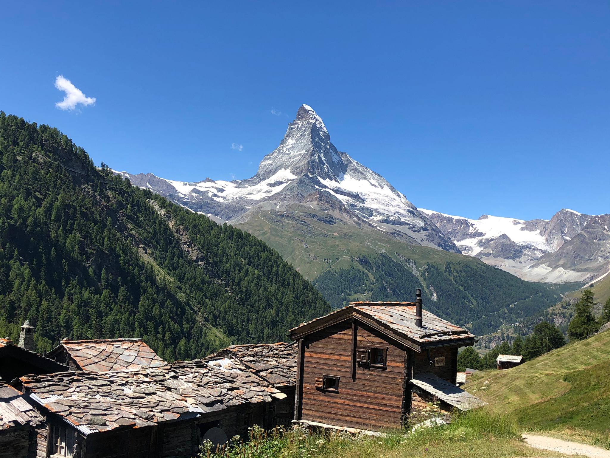 Zermatt: 50.-Birthday Hike mit Tom