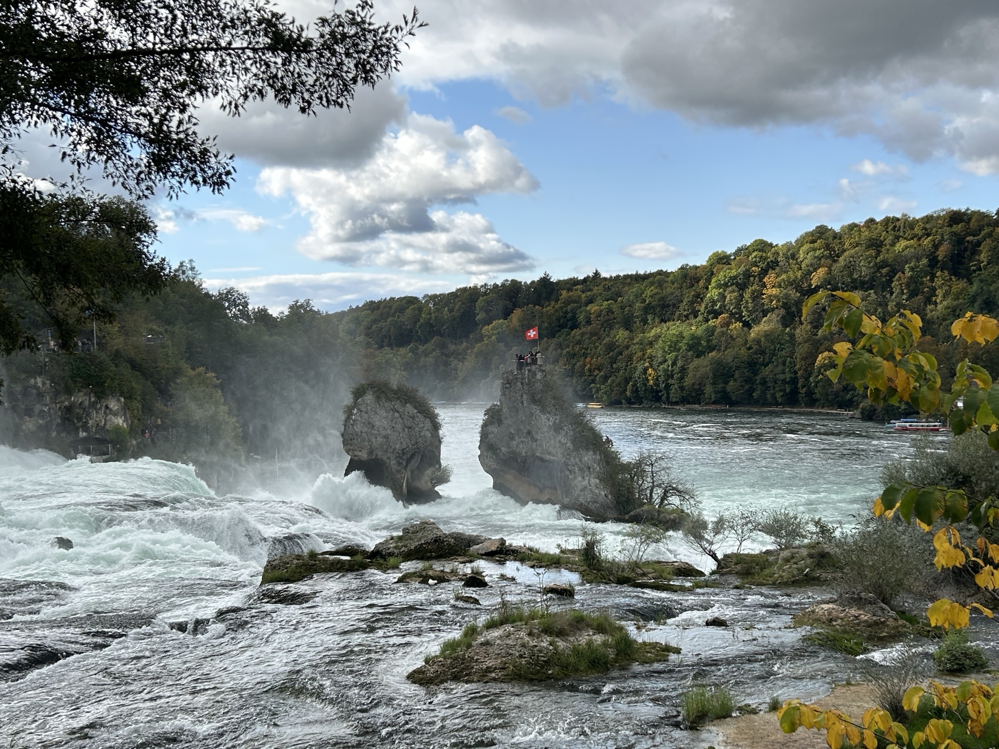 Am Rheinfall… Am Rheinfall…